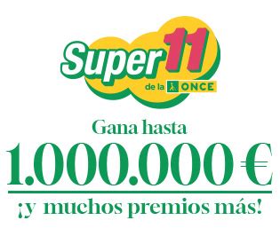 historico super once|histórico super once de la once.